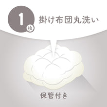 画像をギャラリービューアに読み込む, 布団クリーニング【保管付き】
